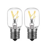 Light Bulb for Whirlpool Microwave - Microwave Light Bulb Fits for Whirlpool Maytag GE Amana Over The Range Hood Microwave, Dimmable with 125V 40W