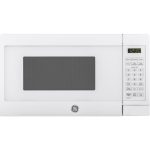 GE White 0.7 Cu. ft. Capacity Countertop Microwave