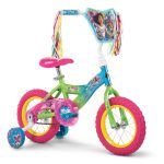 Encanto 12-inch Bike for Girls. Pink/Green/Blue. by Huffy
