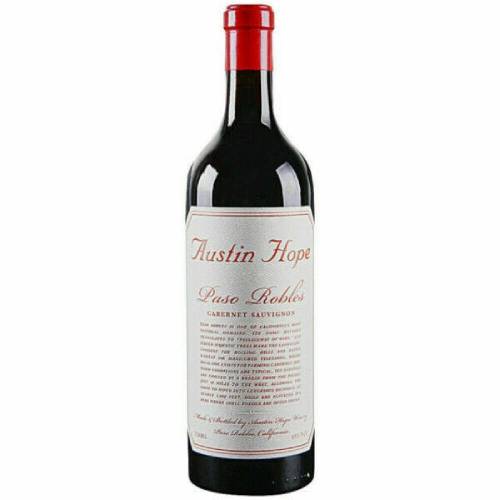 f8f205b3f6d6719afa03f043a703504d37decb3e2fb5e17372cedf1bde7312ef.jpg Austin Hope Cabernet Sauvignon 2022, 750 ml - Image 1