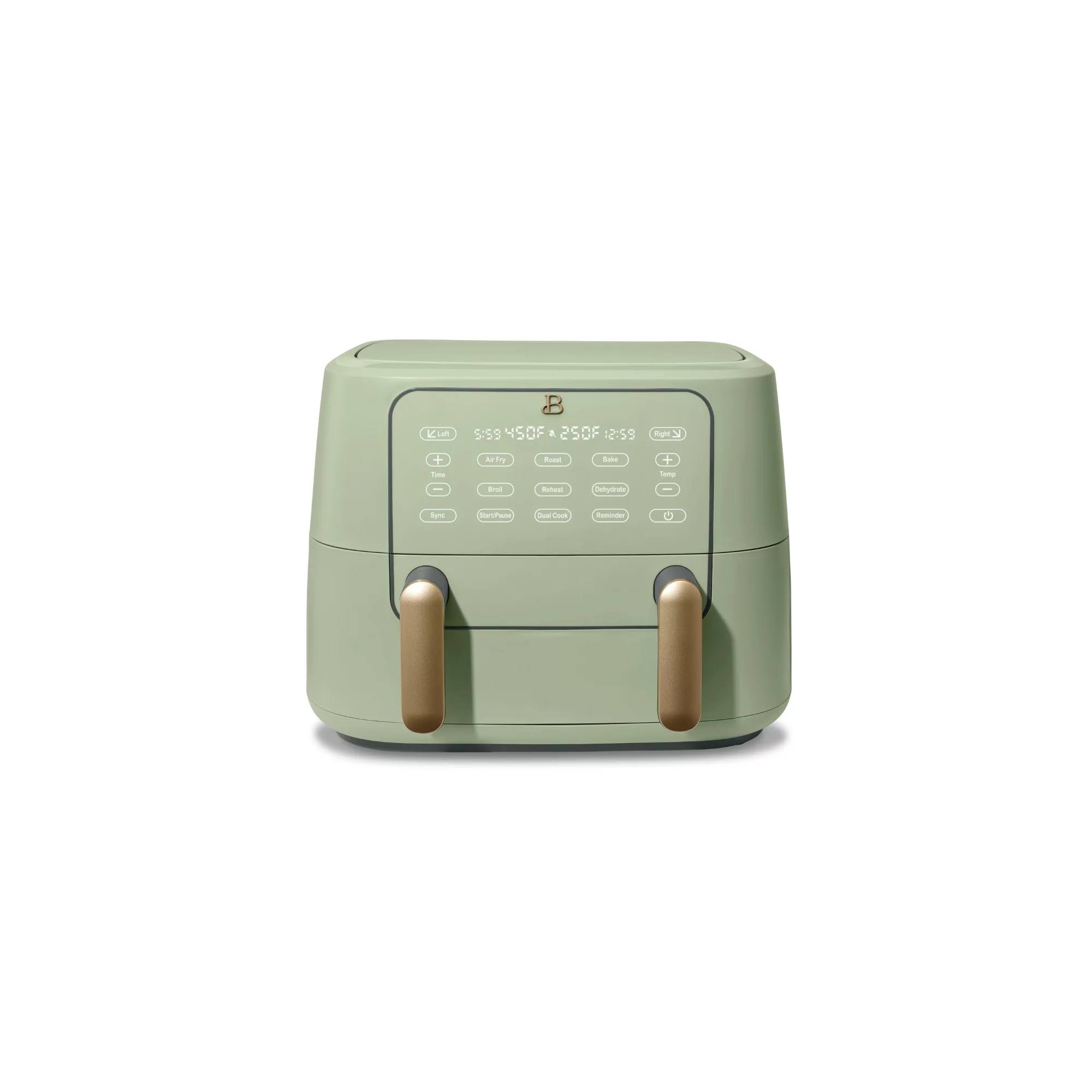 f8f6f1c91810b424a994aa19cff1ab8b12cd69b3b2f3bdc7d878d758fc220283.jpg Beautiful 9Qt Trizone Air Fryer, Sage Green by Drew Barrymore - Image 1