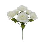 Mainstays Sweet Rose Artificial Flower Pick - White