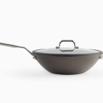 Misen 12" Carbon Steel Wok with Lid