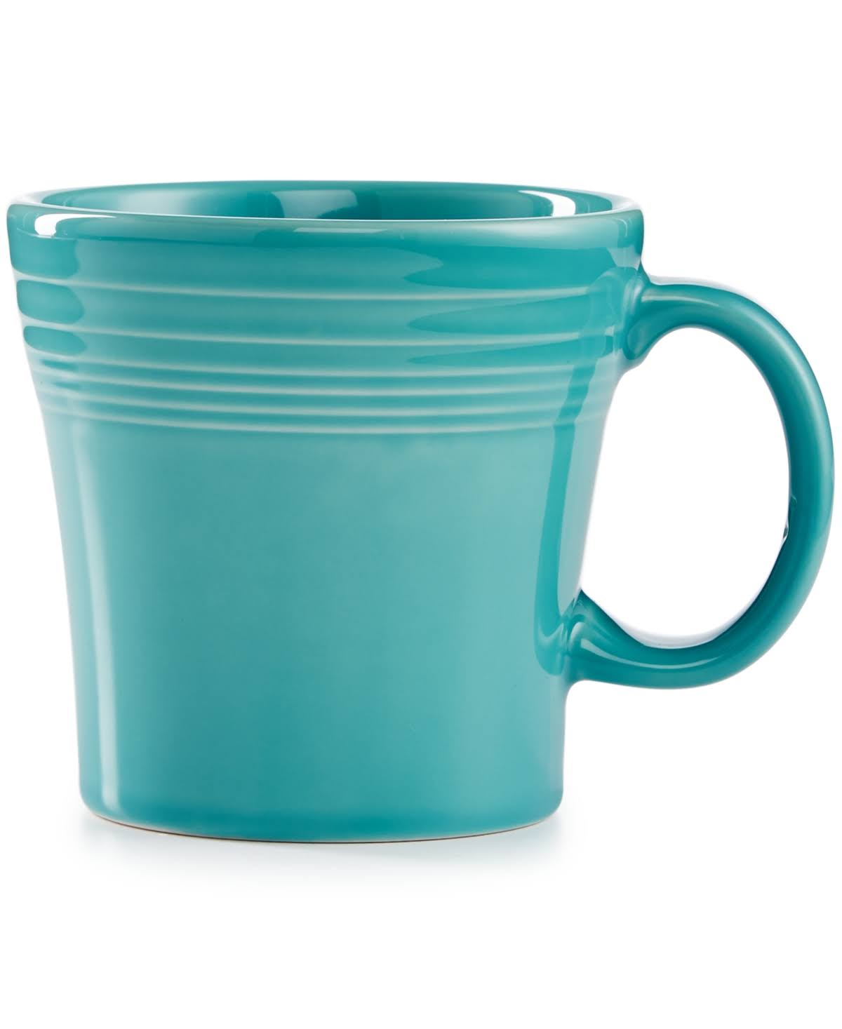 f93994fb9556b4e9130a004edd16232924854a688eef9aeef6e86fb534b25c38.jpg Fiesta 15 oz. Tapered Mug - Turquoise - Image 1