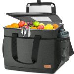 Collapsible Soft Cooler Bag,50 Cans Insulated Lunch Bag,Beach Cooler, Ice Chest,Large Leakproof Camping Cooler,Portable Travel Cooler for Grocery