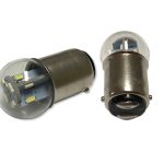 Aero-Lites.com #90 Miniature Bulb LED Replacement | 12/14vdc | replaces Filament bulbs: #90, 68, 96, 1178 (warm White; 1-Pack)