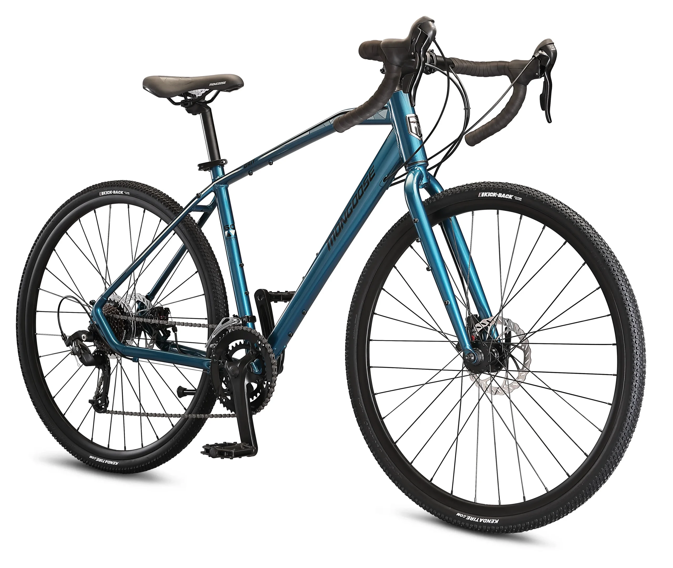 f9c21f02764d95fad2a28ab5bf5de93dff397f3ab24b002c8718f09cbe0cef7c.webp Grit Adventure Road Bike, 14 Speeds, 700c Wheels, Blue - Image 1