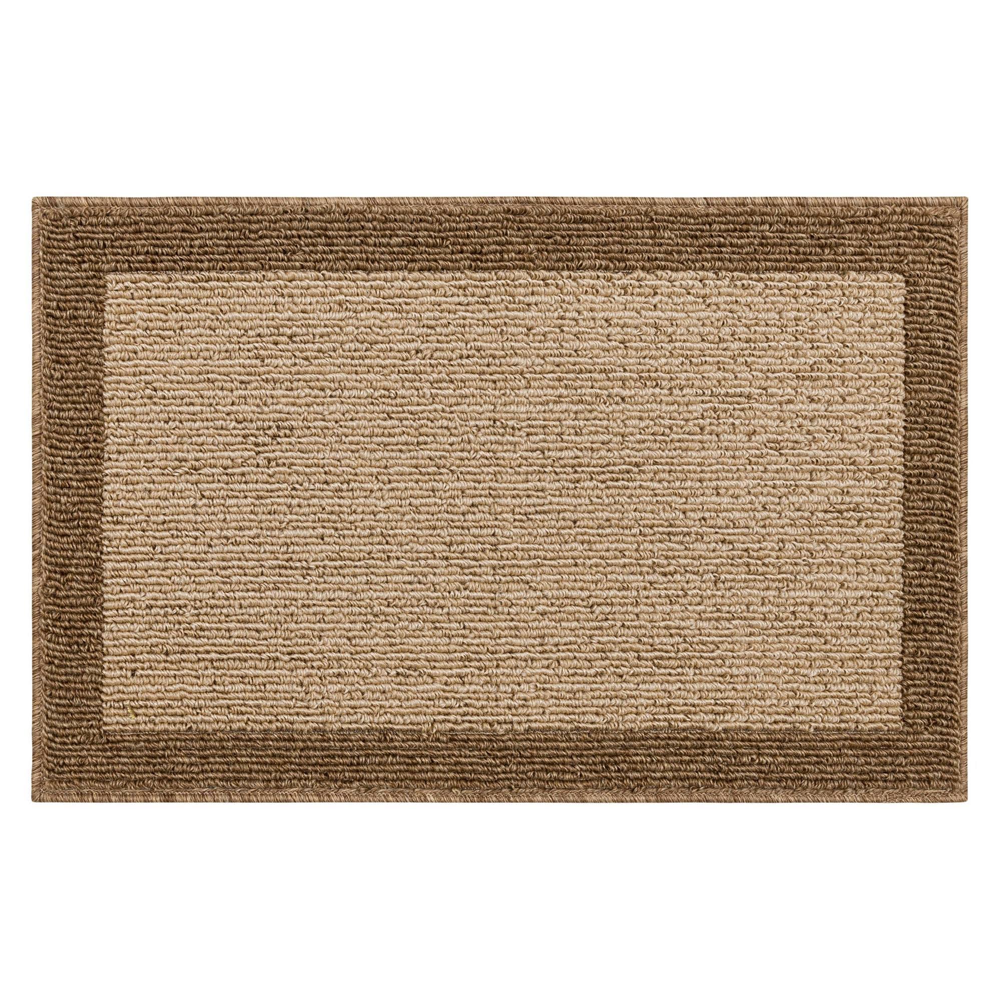 f9c343b38ded9c0949cd7fceea943edaec0e1e53d9a6c83d1c06b6c1dd51d32d.jpg 1'8"x2'6" Washable Madison Border Accent Rug Tan - Threshold - Image 1