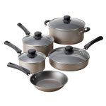 Tramontina 9-Piece Champagne Non-Stick Cookware Set