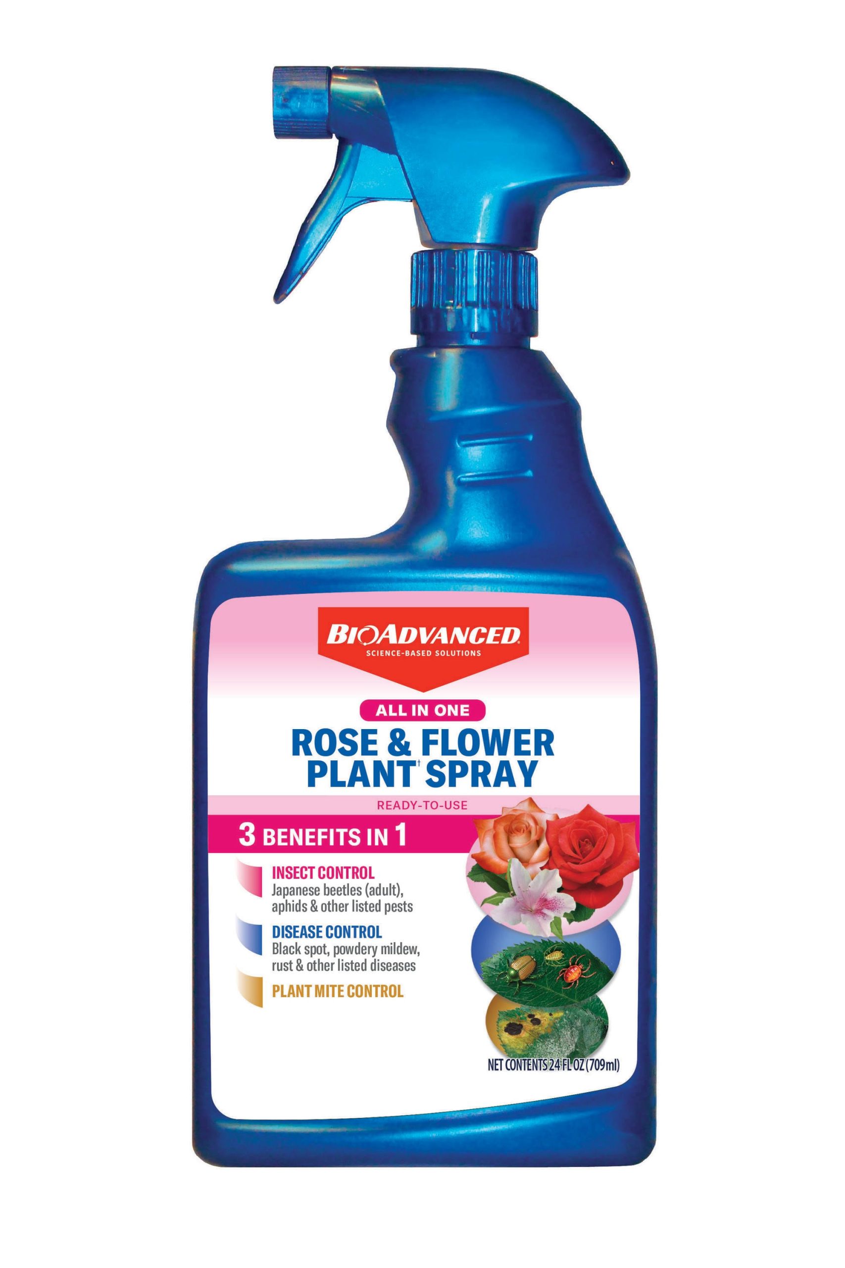 f9e7a2dbdcc668a0944ffa56ea3b25cb12db40d4aeee362e88dfc4902e591333.jpg BioAdvanced All-in-One Rose & Flower Plant Care, Ready-to-Use, 24 oz - Image 1