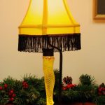 A Christmas Story Action Liquid Glitter Leg Lamp