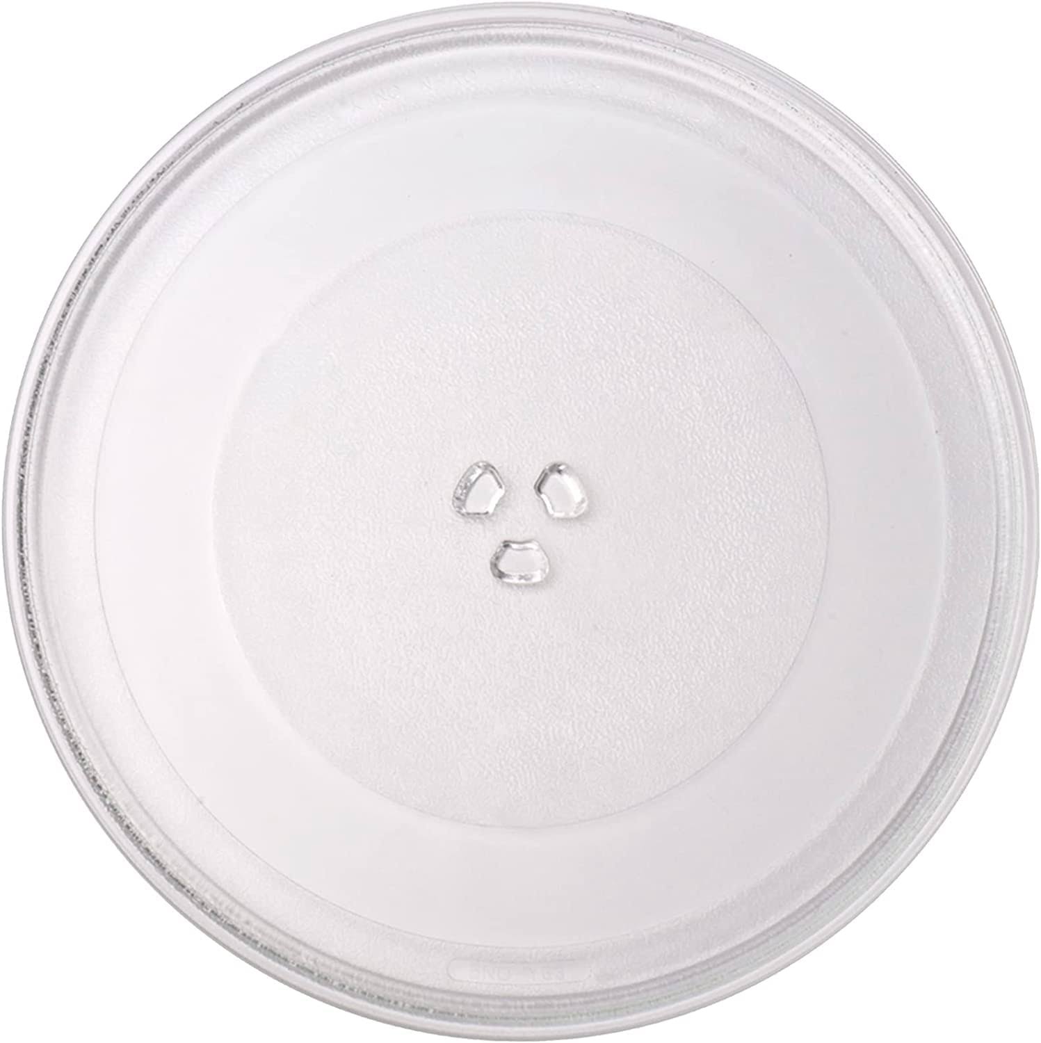 fa8b98e32814c57950e00f6c00daee814cb10e80194fe198b64ce528a6cf17a9.jpg The Universal-Fit 9.6'' Replacement Microwave Glass Plate for Small Microwaves with 9.6 inch / 24.5cm Microwave Glass Tray Dishwasher Safe - Image 1