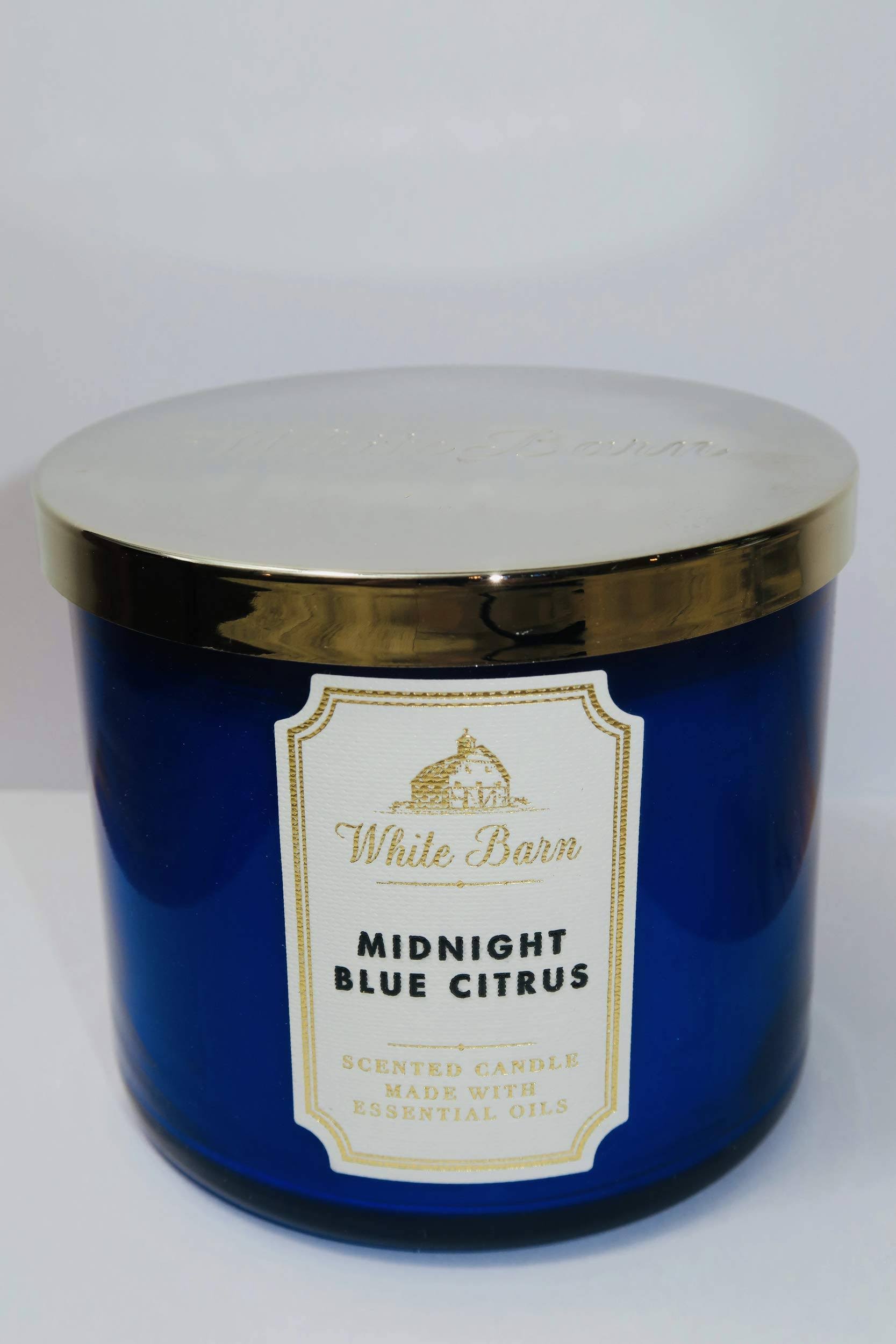 fa90967c8c8a208293138d77151df280d51f3675589c6d7d8062a6eaddbf8fc6.jpg Bath & Body Works Accents | Midnight Blue Citrus Candle | Color: Blue | Size: Os | Newmommy09's Closet - Image 1