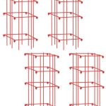 Gardener's Supply Company Tomato Cages, Set of 4 - Red
