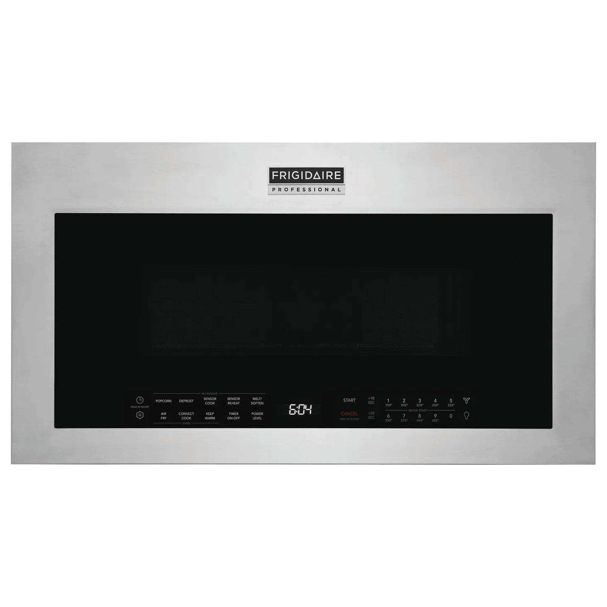 fac3ffa8bd32ca82ca94c4fafbade5d47f80702f15f7634eb3aa62b7e8f45710.jpg Frigidaire Professional 1.9 Cu. ft. Over-The Range Microwave with Air Fry - Image 1