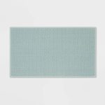 Threshold 20"x34" Antimicrobial Bath Mat - Total Fresh