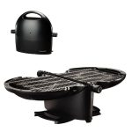 nomadiQ Grill 226-Sq in Black Portable Gas Grill