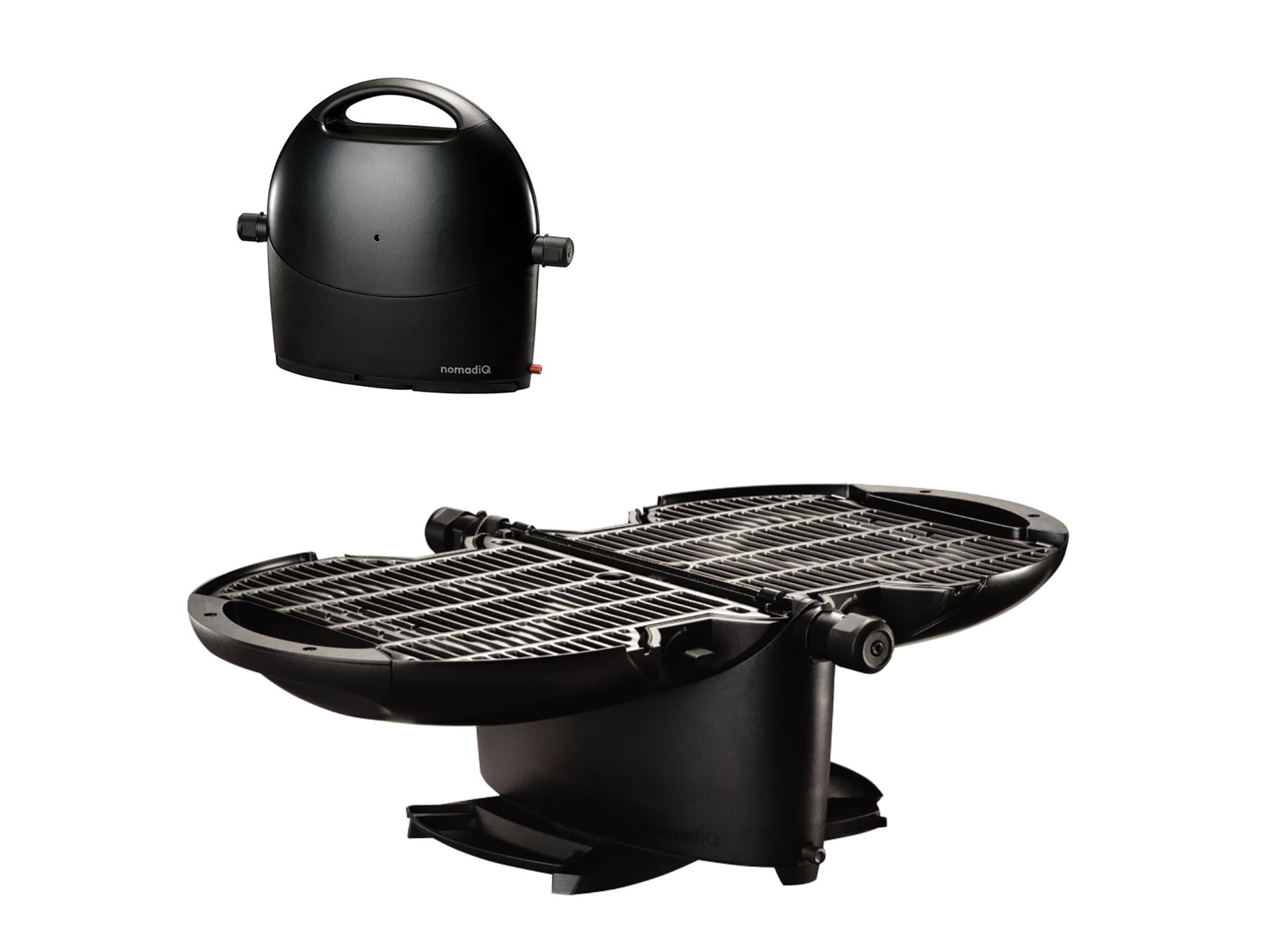 fb39fba807895711c1f8e4ba33e53e9f0ecec523cc0452caed4edace775f99d5.jpg nomadiQ Grill 226-Sq in Black Portable Gas Grill - Image 1