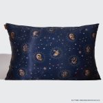 Harry Potter x Kitsch Satin Pillowcase - Midnight at Hogwarts