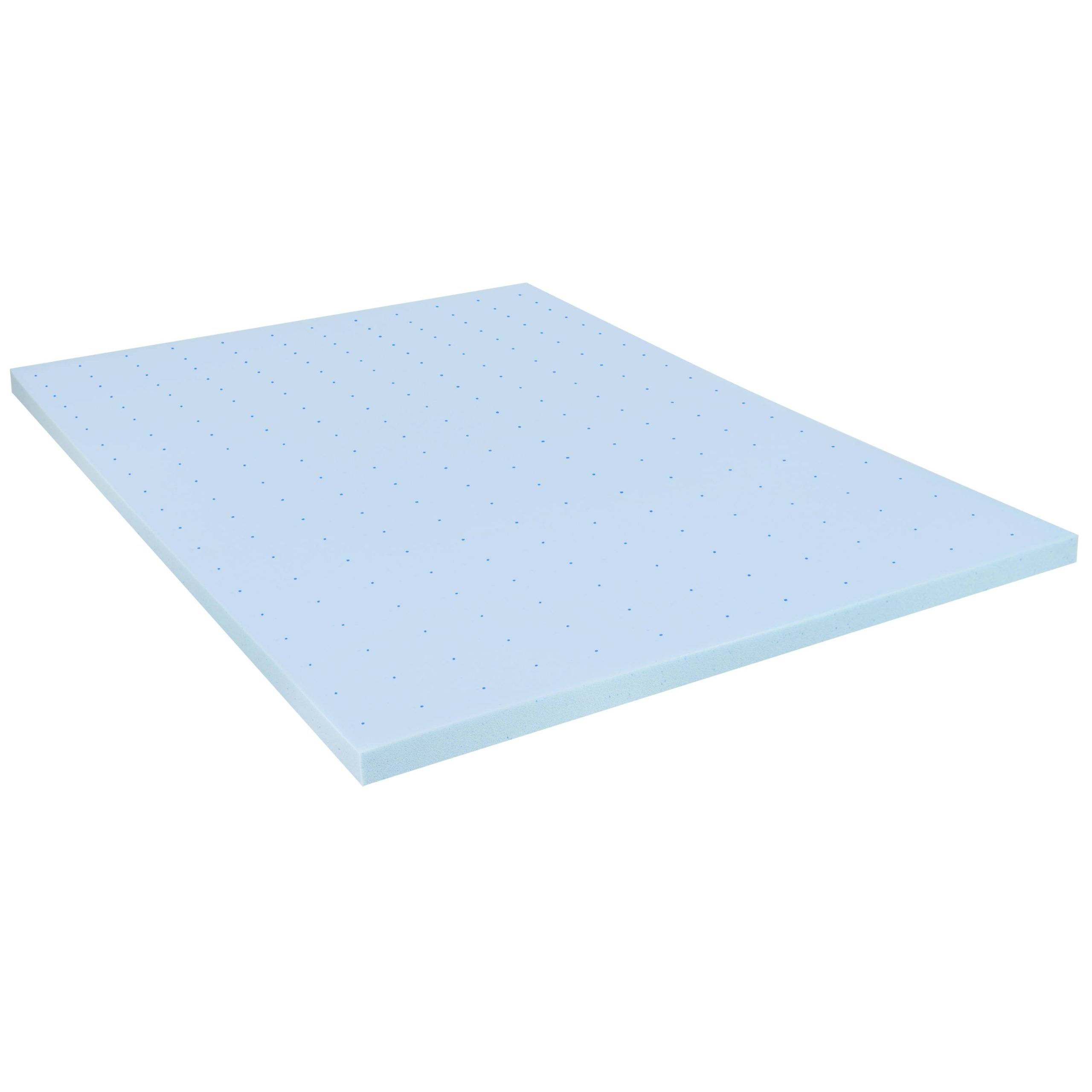 fb9780c562733673af252cdefef9737059ae5d55ba4fe7a040b27f6dba5d9768.jpg Capri Comfortable Sleep 2" Cool Gel Memory Foam Mattress Topper - Full - Image 1