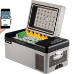 21QT Portable Car Fridge Freezer Cooler Mini Refrigerator Compressor 12V/24V VEVOR