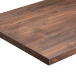 Sparrow Peak Acacia 48-in x 25-in x 1.5-in Espresso Stained Straight Butcher Block Acacia Countertop 1525FJACESP-48