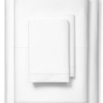 Boll & Branch Percale Hemmed Sheet Set White