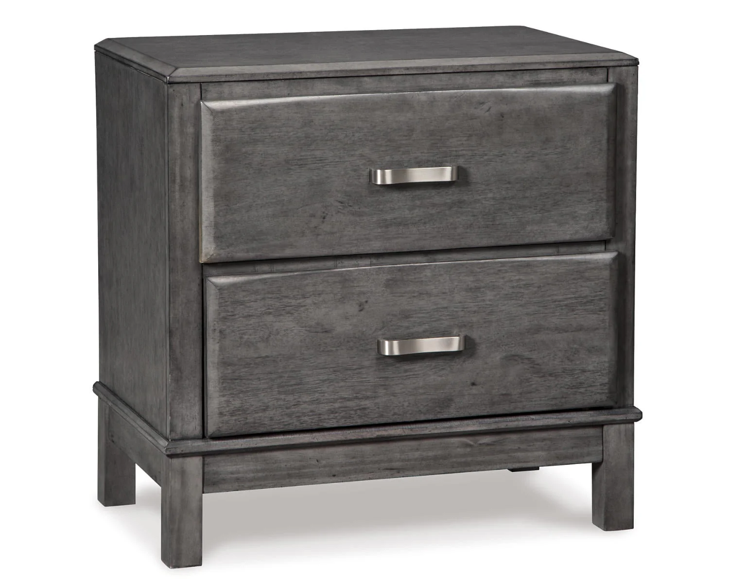 fc01163cd5378a534ad100911b48ef4fc7f19fd18d18d86fae5c9be4c3c691e8.webp Signature Design by Ashley Contemporary Caitbrook Nightstand Gray - Image 1