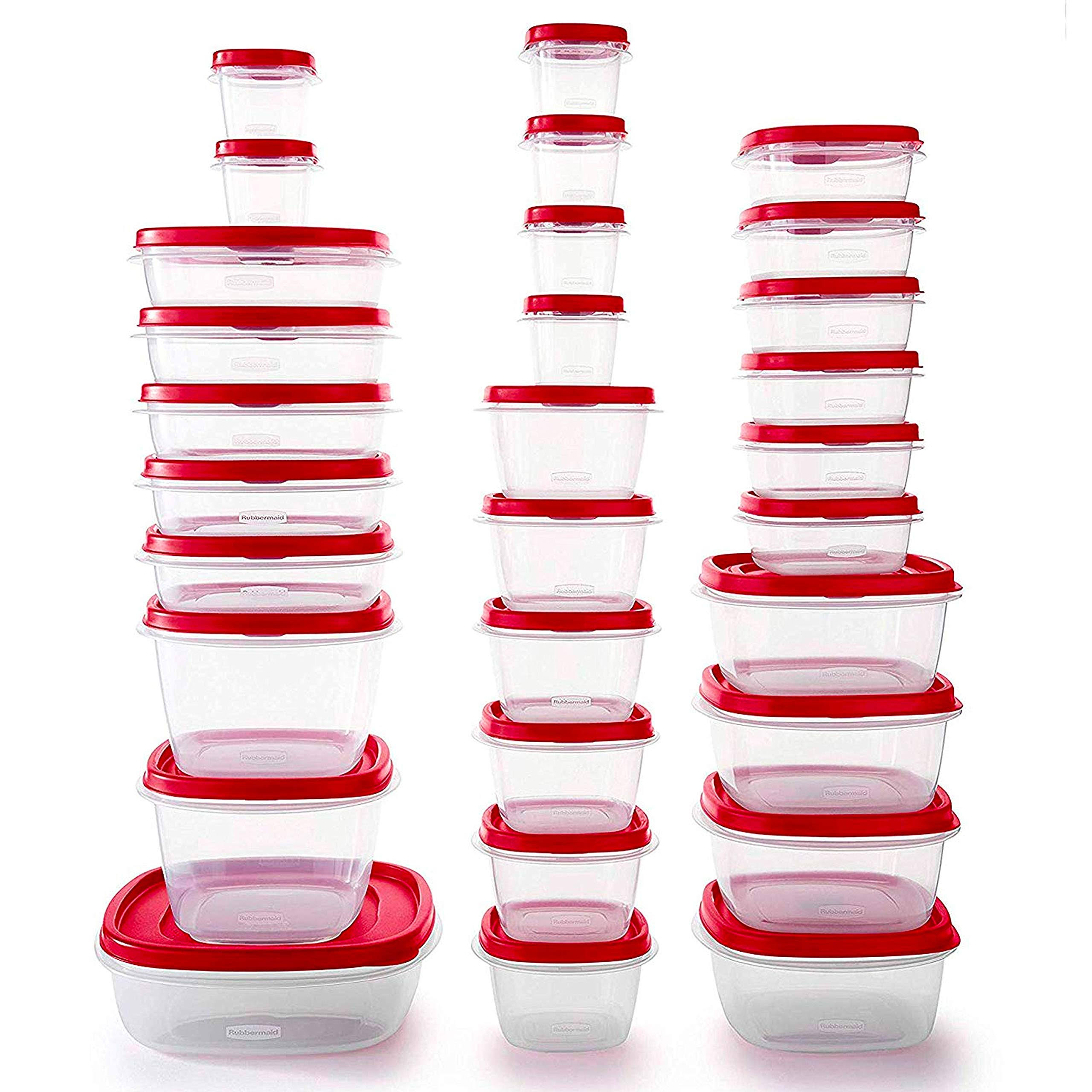 fc38594cf003b038c4eadfdcd53a93f34bb568cbfcd7912a5f453f95f9280352.jpg Rubbermaid Easy Find Vented Lids Food Storage Containers, Set of 30 60 Piece - Image 1