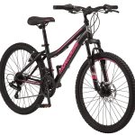24-in. Excursion Unisex Mountain Bike. Black. 21 Speeds