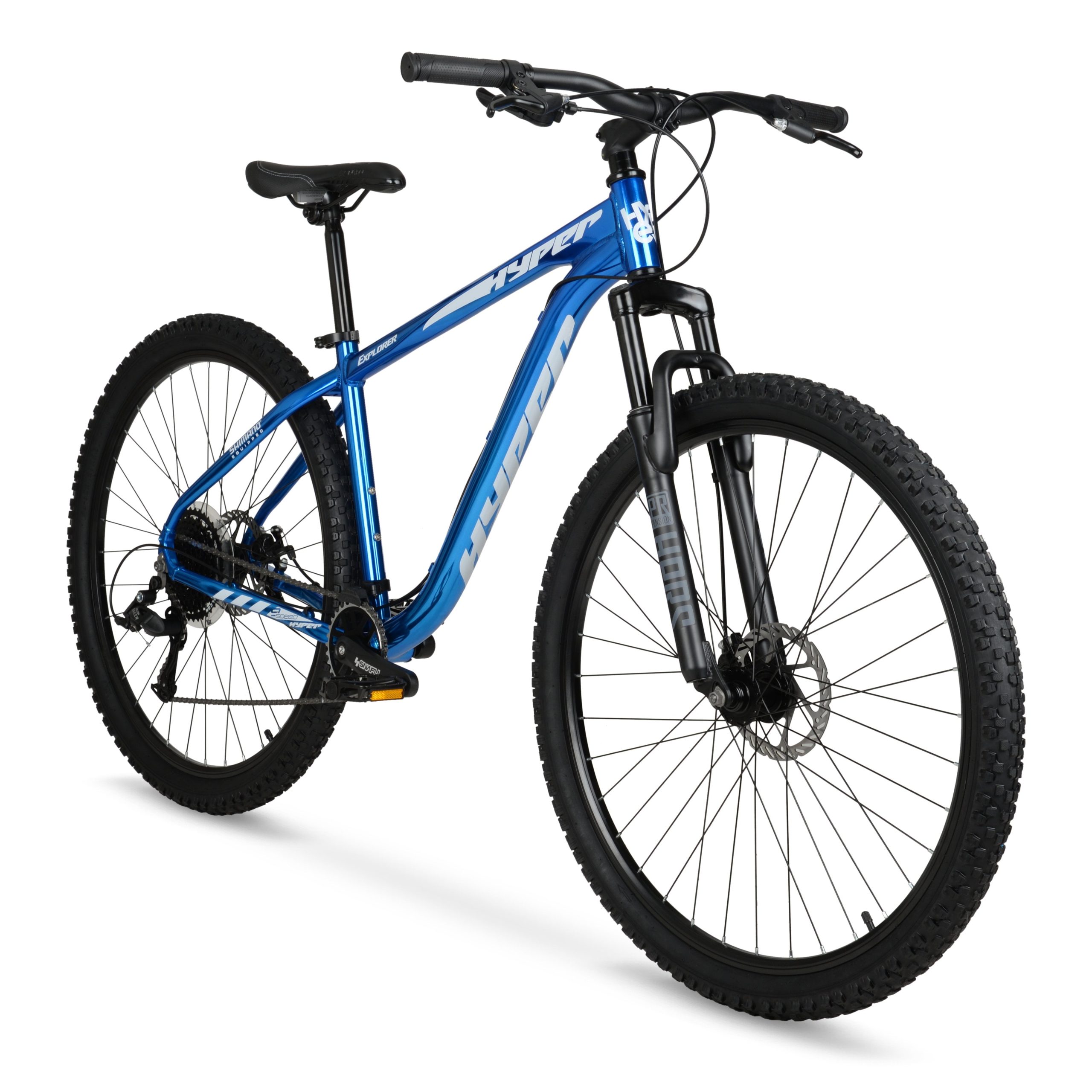 fc4968944368f8c200b57d0a9312b00891a9defd492caf9e506e7cdf07b40c0a.jpg Bicycle Men's 29 Explorer Mountain Bike. Hard Tail. Blue - Image 1