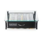 Bartesian Cocktail Capsule Storage Drawer Organizer - Stylish Mixology Cocktails Drink Mixer Holder Dispenser - Home Bar Accessories for Cocktail