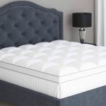 Sleep Mantra King Cooling Mattress Topper, Pillow-Top Optimum Thickness, Soft 100% Cotton Fabric, Breathable & Plush Quilted Down-like Fill, Snug