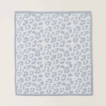 Barefoot Dreams CozyChic in The Wild Baby Blanket Ocean/Cream