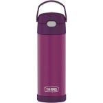 Thermos F41101RV6 Funtainer 16 oz. Red Violet Stainless Steel Water Bottle