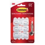 3M Command Hooks, 7/16" - 6 pack
