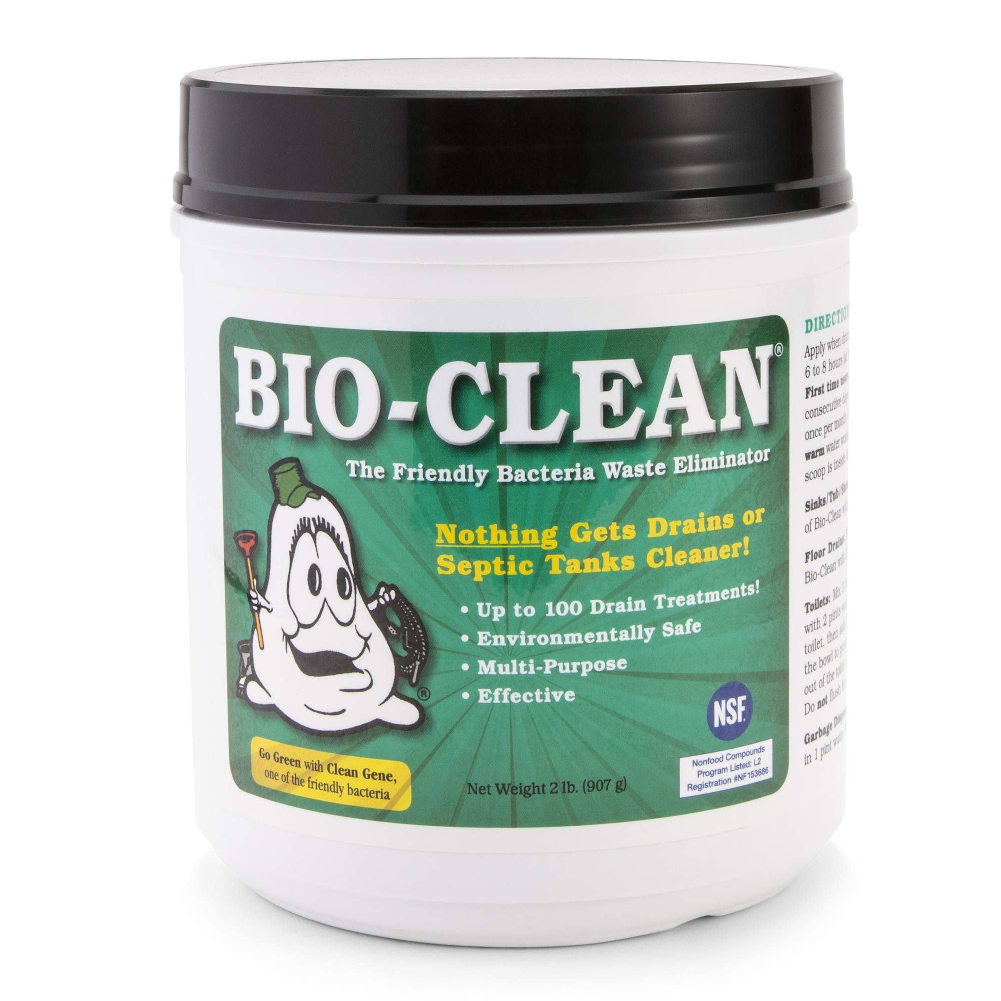 fcc55ca2ff42d00deabee6557197138f598952fb3c0af3d48040ac8fd056fda0.jpg Bio-Clean Drain Septic Bacteria-Instock - Image 1