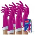 Playtex Living Reusable Rubber Cleaning Gloves, Large (Pack - 3)