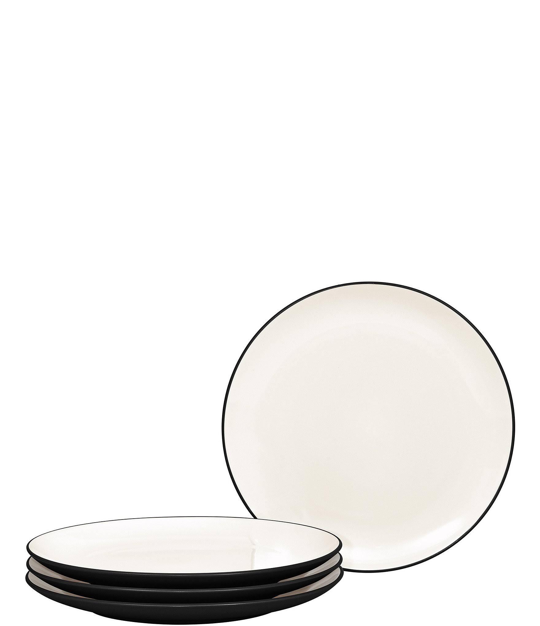 fd040af3ce7672bc9ab4919a500501c296d27d0f2c546d2db9a5baad2b5cf042.jpg Noritake Colorwave Coupe Salad Plates, Set of 4 - Graphite - Image 1