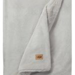 Ugg Coastline Plush Throw Blanket in Stone