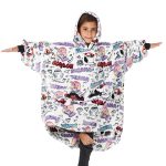 The Comfy Dream Jr Squishmallows Oversized Wearable Blanket Gifts for Women and Kids