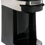 Hamilton Beach HDC200S Stainless Steel Single Serving Pod Coffee Maker, Black/Silver