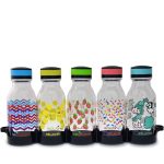 Reduce WaterWeek Refillable Kids Water Bottles, 14 oz ÿ Includes 5 Berry Fun