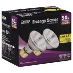 Feit Electric 38PAR20/QFL/ES/2 Dimmable Halogen Bulbs, 39 W - 2 pack