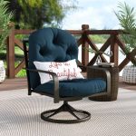 Bay Isle Home Lounge Chair CUSHION; Solid Twill - Indigo (Blue)