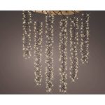 39 ft Cascade Extension Set Warm White Christmas Lights - 6 Strings of 480 LED Lights