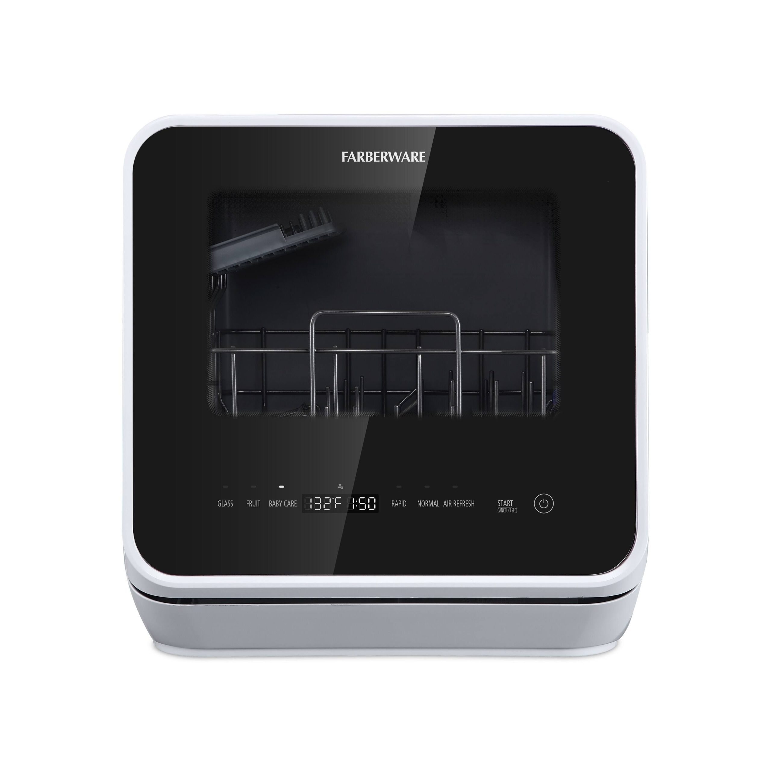 fd622c2749ce05871472b6f8587bb441d655e4f8d01e33fa3ec11378c1bce625.jpg Farberware Portable Countertop Dishwasher with 5-Liter Built-In Water Tank - Image 1