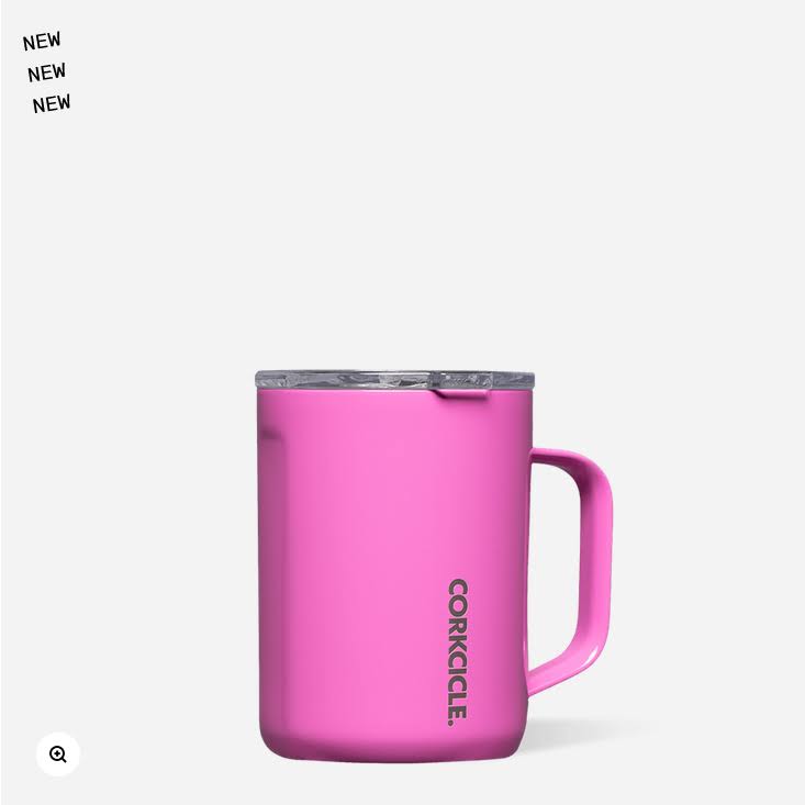 fd65460b666e9fdf846723f9c4d8a9c9f40f7da40c178aae86d91127dad0c9d6.jpg Corkcicle Classic Mug - 16oz Miami Pink - Image 1