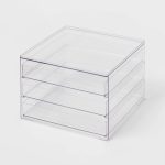 All Purpose 3 Drawer Storage Clear - Brightroom