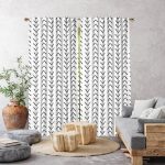 Boho Design Room Darkering Decorative Curtain (Set of 2) Lilijan Home & Curtain Size per Panel: 52" W x 95" L, Curtain Color: White